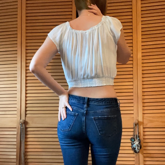 Blue tassel crop top - Picture 2 of 7